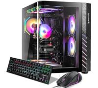 Evounic Liquid Cooled High-Performance Gaming PC Desktop - i7-12700KF up to 4.9GHz, Radeon RX 6900 XT 16GB GDDR6, 32GB DDR4 RGB RAM, 1TB NVMe SSD, 800W PSU, Windows 11 Pro