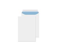 Evour C5/A5 Self-Seal Envelopes - 229×162 mm, 90 GSM, No-Window White Pocket - Pack of 100 Strong Self-Adhesive Mailing Envelopes for Office, Business & UK Post