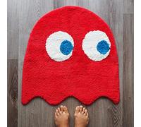 Evovee Red Bathroom Rugs Cute Bath Mat Funny Decor Shower Red Rugs Funky Bedroom Aesthetic Fun Round Preppy Cool Apartment College Novelty Washable Bathmat Game Room Retro