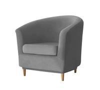 EVPCPWTYZY Single Elastic Velvet Club Sofa Cover With Cushion Round Dust All Inclusive Simple Dustproof Beautification(5)