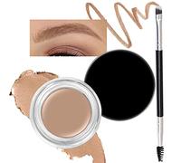 evpct 2 x Eyebrow Pomade Blonde Dual Tip Brush Gel Eyebrow Styling Kit Long Lasting Waterproof Color Eyebrow Pencil Powder Color Pencil