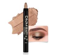 evpct Bronze Shimmer Cream Eye Shadow Brightener Sticks Set for Eyes, Bronze Shimmery Matte Pencil Eye shadow Applicator Stick Pen Palette Makeup Waterproof sombras en crema para ojos 20#