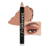 evpct Caramel Matte Cream Eye Shadow Brightener Sticks Set for Eyes, Caramel Matte Pencil Eye shadow Applicator Stick Pen Palette Makeup Waterproof sombras en crema para ojos 30#