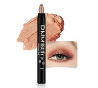 evpct Desert Gold Shimmer Cream Eye Shadow Brightener Sticks Set for Eyes, Desert Gold Shimmery Matte Pencil Eye shadow Applicator Stick Pen Palette Makeup Waterproof sombras en crema para ojos 06#