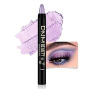 evpct Light Purple Shimmer Cream Eye Shadow Brightener Sticks Set for Eyes, Light Purple Shimmery Matte Pencil Eye shadow Applicator Stick Pen Palette Makeup Waterproof sombras en crema para ojos 08#