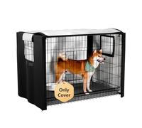 EVRBUL Dog Crate Cover, Heavy Duty 420D Pet Kennel Cover, All Sides Open Compatible with 42" Wire Kennel Pet Crates 42L x 28W x 30H Inch