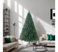 Evre Artificial Christmas Tree 7Ft 210Cm Extra Bushy 1200 Tips Strong Metal Stand -4/5/6/7/8Ft Available