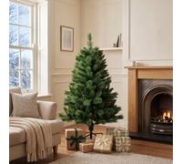 Evre Canada Spruce Extra Bushy Artificial Christmas Tree 4Ft 120Cm 1.2M 300 Tips Green Christmas Tree - 4/5/6/7/8/9Ft Available