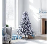 Evre Snowy Spruce Artificial Christmas Tree Pine Cone Berries 4Ft 120Cm 200 Tips - 4/5/6/7/8 Ft Available