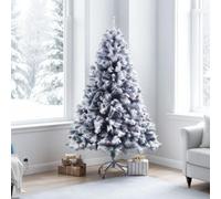Evre Snowy Spruce Artificial Christmas Tree Pine Cone Berries 5Ft 150Cm 450 Tips - 4/5/6/7/8 Ft Available