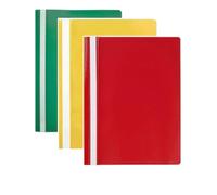 Evrite A4 Report Files/Project folders Traffic Light Colours Bundle Yellow/Green/red- Pack of 75 Files