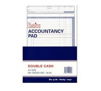 Evrite Accounts pad 182A Double Cash