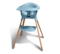 Evrloop Sustainably-Made 3 in 1 High Chair, Made with 100% Recycled, Regenerative and Recyclable Materials, Easily Converts to a Booster Chair. Buyback Guarantee with Cashback Rebate.