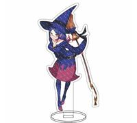 EVRNSAD Acrylic Stand for Little Witch Academia, 15cm Double sided Anime Figure Collectible Anime game Game Player or Fans Table Gift Accessories,9