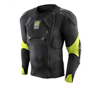 EVS Adult MX/MTB Body Armour - Ballistic Pro Armour Jacket - Black/Yellow