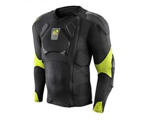 EVS Adult MX/MTB Body Armour - Ballistic Pro Armour Jacket - Black/Yellow