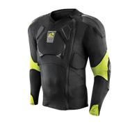 EVS Adult MX/MTB Body Armour - Ballistic Pro Armour Jacket - Black/Yellow