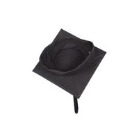 EVS Evess University Academic Mortarboard, Suitable for Bachelors/Masters in Traditional Felt/Polyester, Multiple Cap sizes in Black/Navy (Black, Medium - Circumference 58 or less)