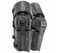EVS RS9 Knee Brace Pair Black Large - Motocross MX Off-Road