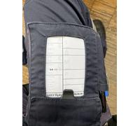 EVS Safety Paramedics Trouserblock Pads- Innovative Comfort for Paramedics and EMTs with ABCDE Scheme | 10 Blocks Package with Type A and size A6