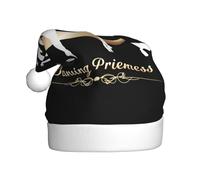 EVSvcxz Dance Quotes Print Unisex Christmas Party Hat, Novelty Xmas Santa Cap For Adults, Plush Winter Hat