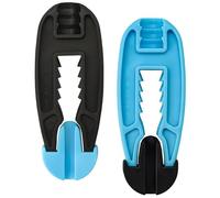 EVTHUR 2 Pcs Golf Tee Height Fixer, Tee Height Setterdivot Repair Tool, Ball Marker, Training Aid Accessories, Practical Training Companion For Consistent Swings, For Women Men Golfers (Blue, Black)