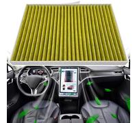 EVTIME for Tesla Model S Cabin Air Filter with Activated Carbon Fit 2016+ Model S Fit 21072736-00-A 1072736-00-B (2016+ Activated Carbon)