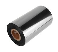 EVTSCan 110mm X 300m Wax Based Thermal Transfer Ribbon, with Adhesive, High Density Industrial Grade Scratch Resistant Wax Ribbons TTR, for Barcode Printer, Label Printer