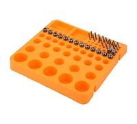 EVTSCAN 15 ER11 Chucks and 20 Pointed CNC Milling Set, Compatible with Copper, Stainless Steel, Alloy Steel, Cast Iron, High Speed Roughing, Accuracy Engraving