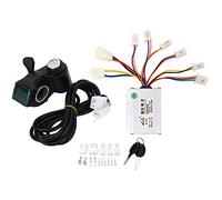 EVTSCAN 24V 250w Brushed Motor Controller Kit Efficient Heat Dissipation Power Display for Electric Bicycles Aluminum Alloy ABS Rubber
