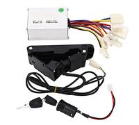 EVTSCAN 24V 250W Efficient Brushed Controller and Pedal Accelerator Electric Tricycle Conversion Kit Suitable for Various Electric Bikes