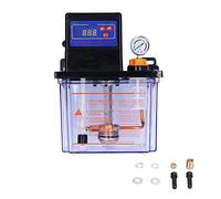 EVTSCAN 2L Electric Auto Lubrication Pump, with LCD Display, Adjustable Cycle Settings, Low Oil Level Alert, Self Lubricating Gear Pump Oil Dispenser for Industrial Machinery, CNC Machines