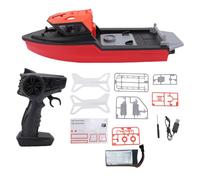 EVTSCAN 32 Simulated RC Boat 2.4G Brushless Remote Control Boat Splashproof Cover Long Battery Life Outdoor Water Exploration (Single Battery)