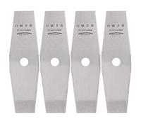 EVTSCAN 4pcs 12in Brush Cutter Blade with Tooth High Speed Steel Grass Trimmer Accessories