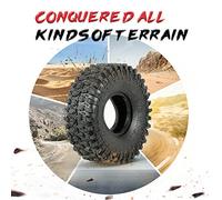 EVTSCAN 4Pcs AUSTAR AX-5020 1.9 Inch 120mm Rock Crawler Tires for 1/10 Traxxas Redcat SCX10 AXIAL TF2 RC Car