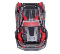 EVTSCAN 6221 RC Car Shell Replacement Sturdy Lightweight Red Plastic Suitable for SCY 16102 Racing Adventures