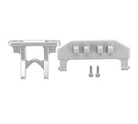 EVTSCAN Aluminium Alloy Rear Body Shell Connection Mount Support RC Car High Stable and Upgrade Part for Axial SCX24 90081 1/24 RC Cars (Silver)
