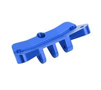 EVTSCAN Aluminum Alloy Front Rear Rod Fix Mount Compact Easy to Operate for LOSI 1/8 LMT SOLID AXLE Remote Comtrol Car (Blue)