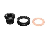 EVTSCAN Bike Crankset Bolt Aluminum Alloy M15 M26 Hex Crank Arm Fixing Bolt for Maintenance