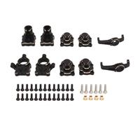 EVTSCAN Brass Portal Housing Upgrade Kit, Full Brass Construction, Enhanced Stability and Climbing Performance for FMS FCX24 RC Car Enthusiasts