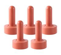 EVTSCAN Calf Bottle Nipple, 5 pcs Farm Animal Cow Nipple Drinker Pacifier Calf Feeding Bottle Drinking Water Easy to Use