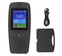 EVTSCAN Carbon Dioxide Detector, 3 in 1, Indoor Air Quality Monitor Portable CO2 Monitor Tester, for CO2 Temperature and Humidity, for Home or Office