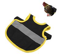 EVTSCAN Chicken Vest, Reflective Pet Harness Clothes Adjustable Polyester Chicken Duck Goose Vest, Hen Saddle Apron