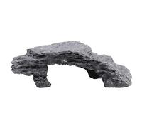 EVTSCAN Fish Hiding Cave Aquarium, Tortoise Reptile Basking Hide Habitats Decoration Ornament
