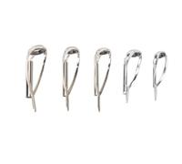 EVTSCAN Fishing Rod Tip Ring Repair Kit 5 Sizes Metal Ceramic for Saltwater Freshwater