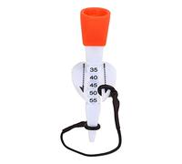 EVTSCAN Golf Tees Plastic Silicone Adjustable Range Lightweight Durable Practical for Course Ground (Naranja)