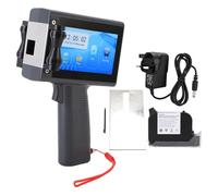 EVTSCAN Handheld Inkjet Printer Touch Screen Multi Languages Quick Drying Ink Printer Date Barcode Text for Various Materials