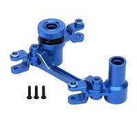 EVTSCAN High Strength Lightweight Aluminium Alloy RC Steering Set for Traxxas 1:7 UDR RC Car Racing (Blue)
