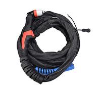 EVTSCAN Latest P80 Torch Plasma Cutter Welding Cutting Gun Pilot Arc Non Touch Start 2 Pins HF Connector Completed Cable Fit CNC Machine LGK60 LGK80 LGK100(4M)
