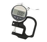 EVTSCAN LCD Digital Dial Thickness Gauge Paper Leather Cloth Measuring Tool Accuracy 0.01mm Range 0 to 12.7mm